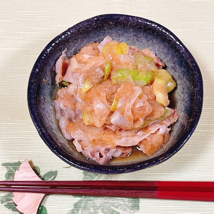 豚ロースのみぞれ煮込み(潰瘍性大腸炎◎)